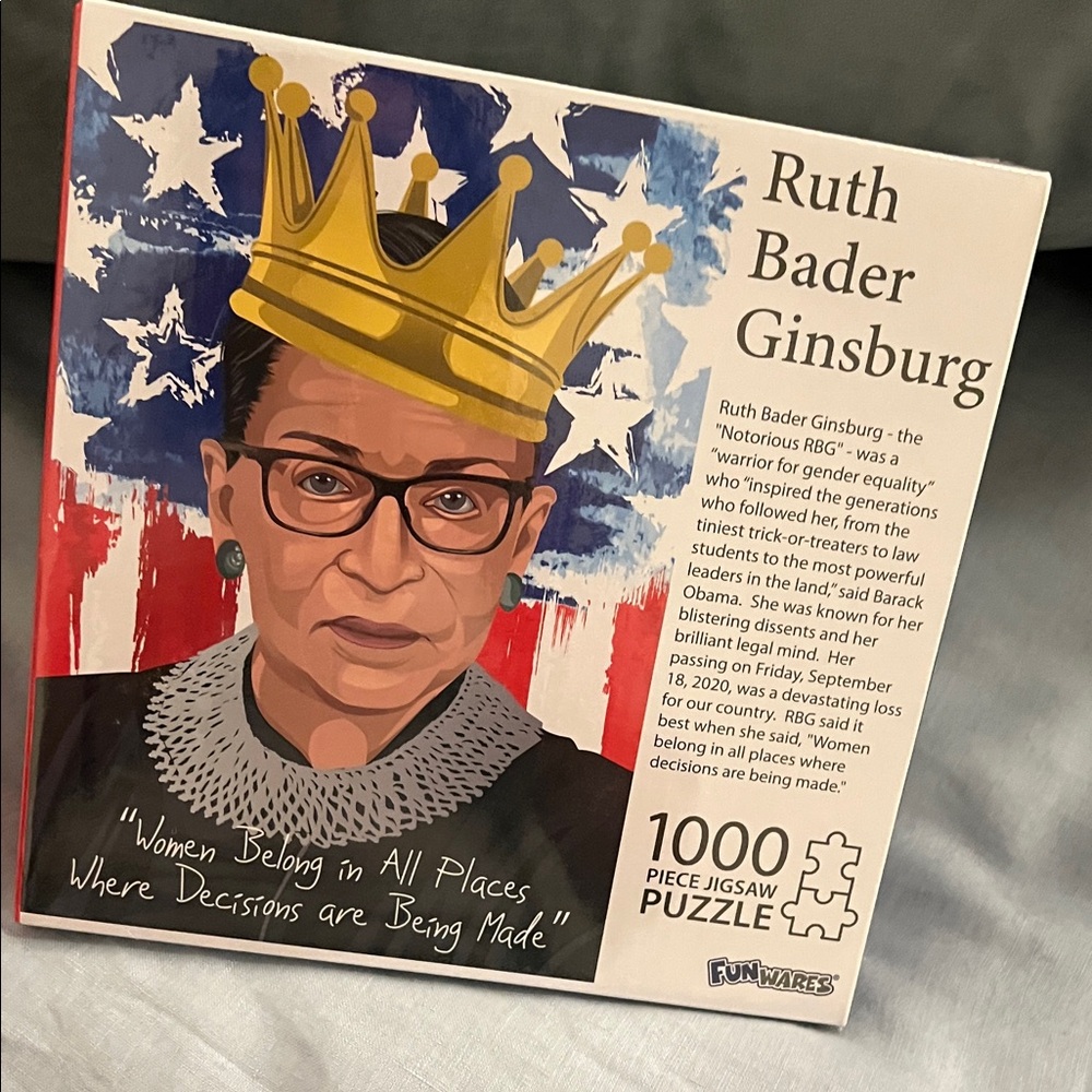 Ruth Bader Ginsburg Jigsaw Puzzle